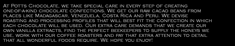 About Potts Chocolate